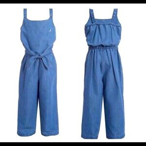 Adorable EUC Nautica Girl’s Denim Jumpsuit | Girl’s 12-14. Back to school!
